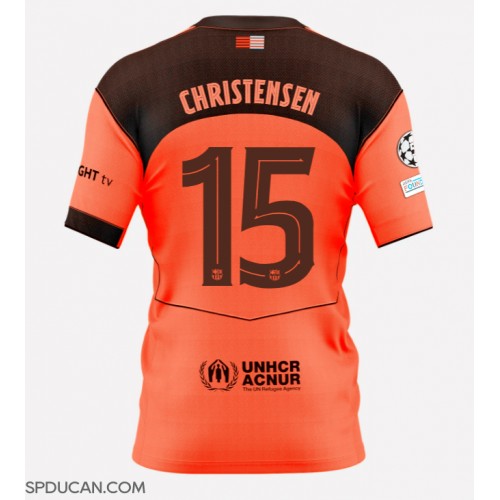 Muški Nogometni Dres Barcelona Andreas Christensen #15 Rezervni 2025-26 Kratak Rukav